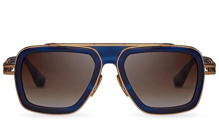 Dita Men's Lxn Evo Sunglasses Blue Gold JBS219460 USA